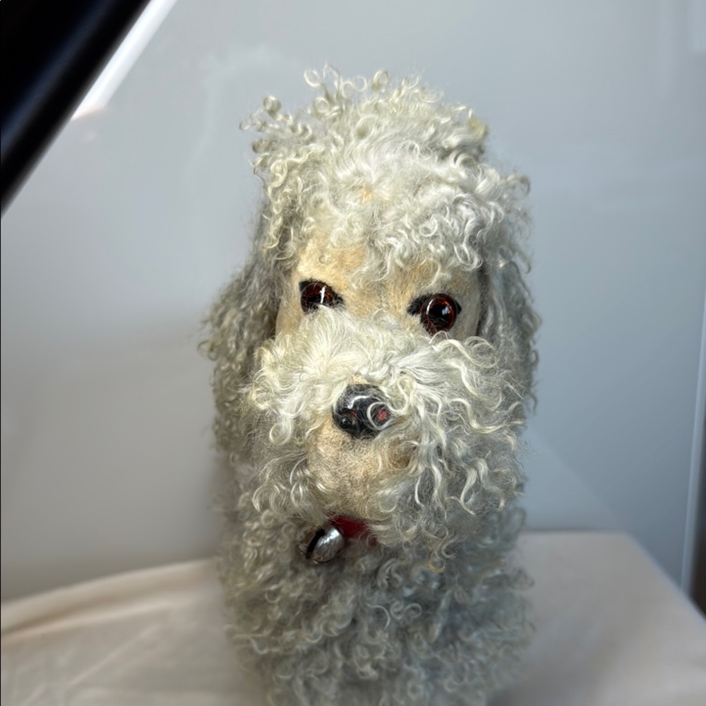 1950’ Vintage Antique Poodle Dog toy - Picture 3 of 8